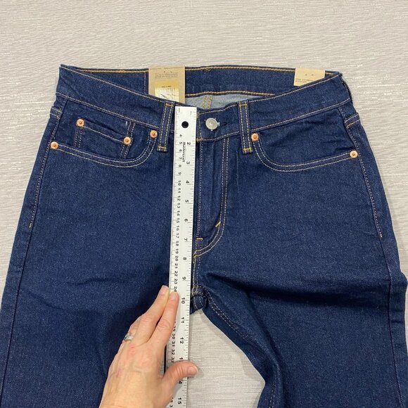 Levi's 514 Jeans Mens 30 x 32 Straight Leg Regular Fit Dark Wash Denim Pants - Picture 7 of 11